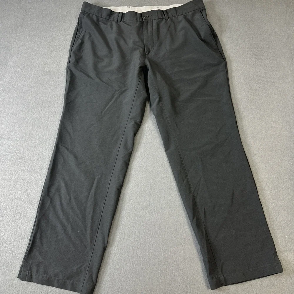 Nike Golf Mens Pants Black Size 38 x30 Dri-Fit Standard Fit Polyester Blend